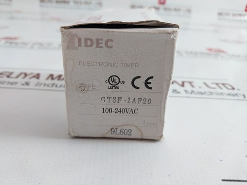 Idec gt3f-1af20 electronic timer range: 1s - Picture 3 of 8
