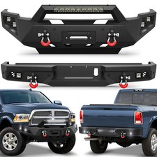 Front Or Rear Bumper For 2010-2018 Dodge Ram 2500 3500 Wled Lightswinch Plate