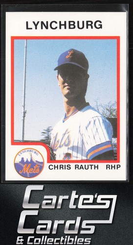Chris Rauth 1987 ProCards Lynchburg Mets #2177 New York Mets | eBay