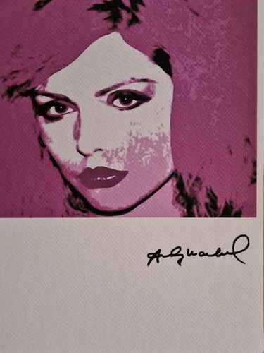 ANDY WARHOL * Debbie Harry (Blondie) * signed lithograph * limited # 56/125 - Bild 7 von 9