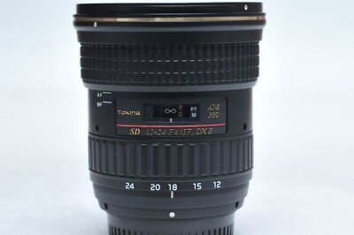 Tokina AT-X PRO SD 12-24mm F/4 DX II Lens For Nikon F * Fair* | eBay