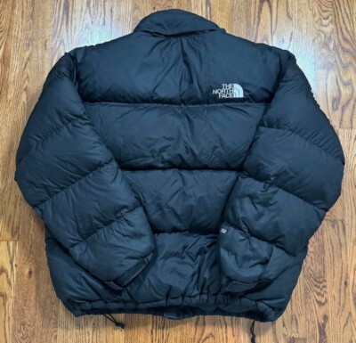 Vintage The North Face Nuptse 700 Black / White Jacket (Size XXL