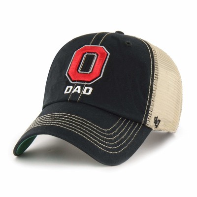 Ohio State Buckeyes Block O Dad Black 