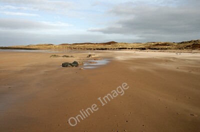 Photo 6x4 The beach at West Links Gullane The tide is out at this beach o c2011