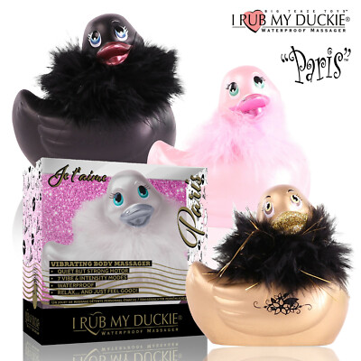 I Rub My Vibrating Waterproof Duckie 2.0 Duck Paris Vibrating Paper