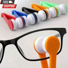 3pc Portable Multifunctional Glasses Sunglasses Wipe Cleaning Brush Cleaner Tool