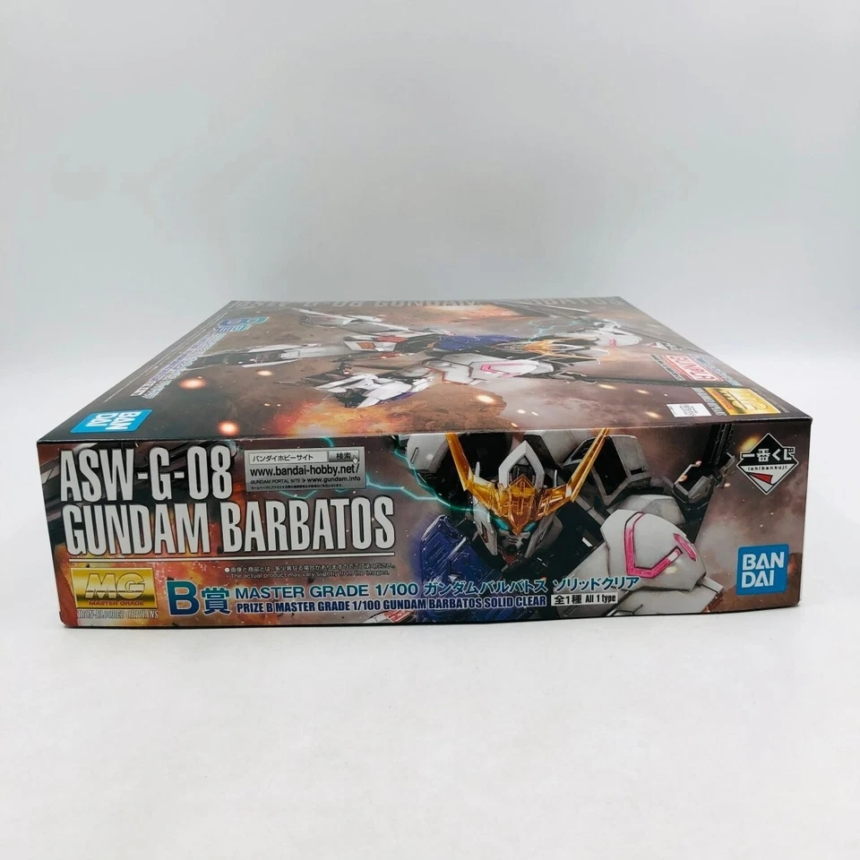 GUNDAM 2022 Kuji 1/100 MG ASW-G-08 GUNDAM BARBATOS Model Kit from JAPAN - Image 3 of 4