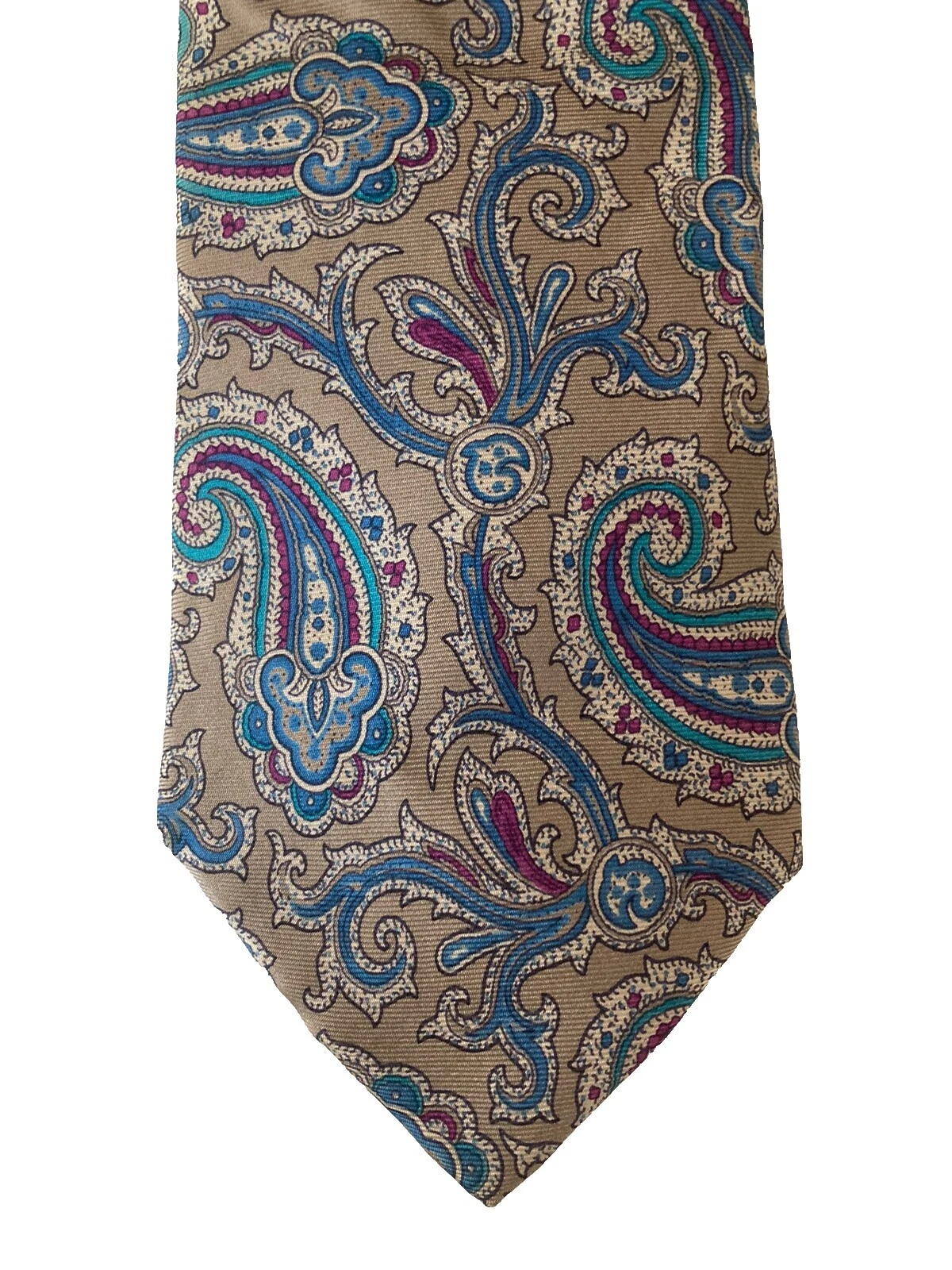 Paisley Satén lazos Multicolor para hombres
