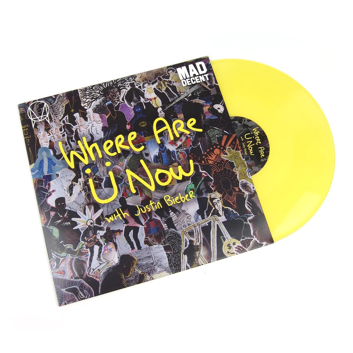 Where Are U Now with Justin Bieber レコード Jack Ü With Justin Bieber – Where Are Ü Now LP Yellow RSD Vinyl