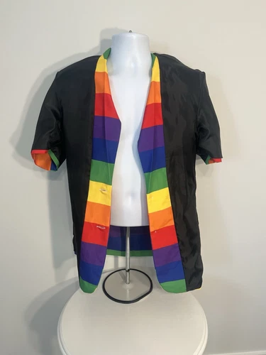 Tispy Elves Happy Hour short sleeve Pride jacket with matching socks image 5