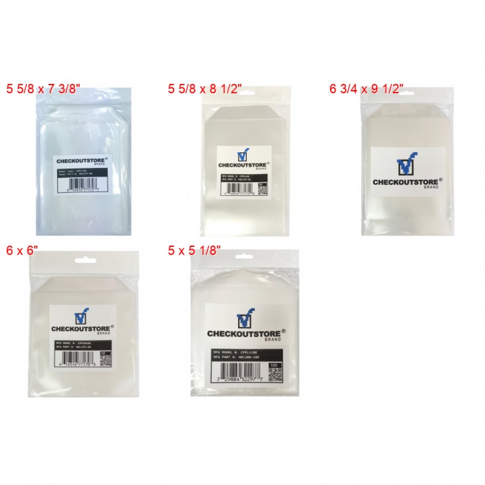 CheckOutStore Clear Storage Pockets for Stamp & Die