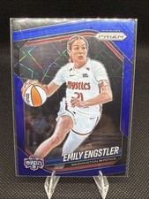 2025 Prizm WNBA - Emily Engstler #84 Blue Velocity - Washington Mystics
