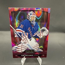 2024-25 O-Pee-Chee Platinum Pink Magma Igor Shesterkin #72 Rangers