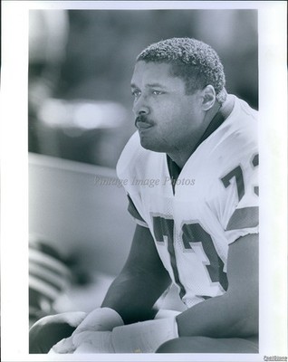 1988 Washington Redskins Mark May Football Player Portrait Vintage Photo 8x10
