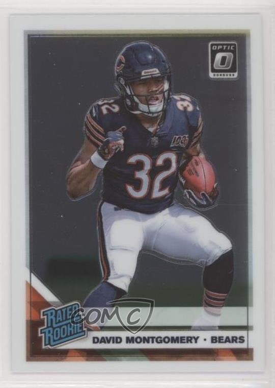 2019 Panini Donruss Optic Rated Rookie David Montgomery #161