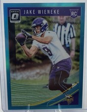 2018 Donruss Optic - Rookies Jake Wieneke #138 Aqua Prizm /299 (RC)