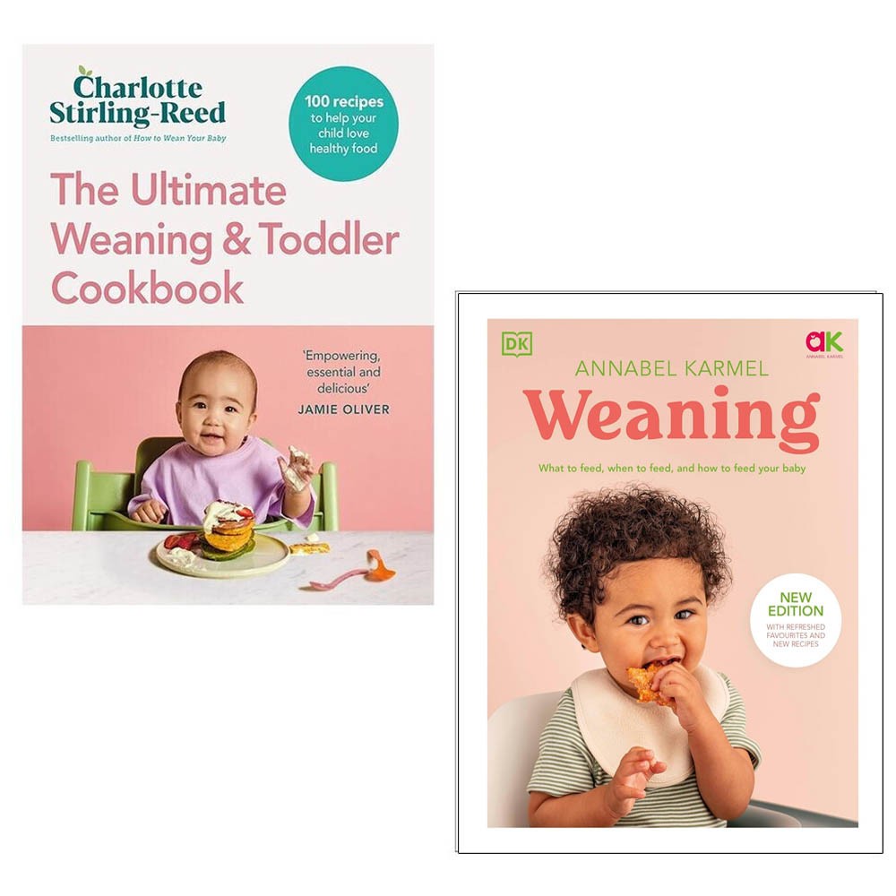 Ultimate Weaning and Toddler Cookbook, Weaning Annabel Karmel 2 Books Set
