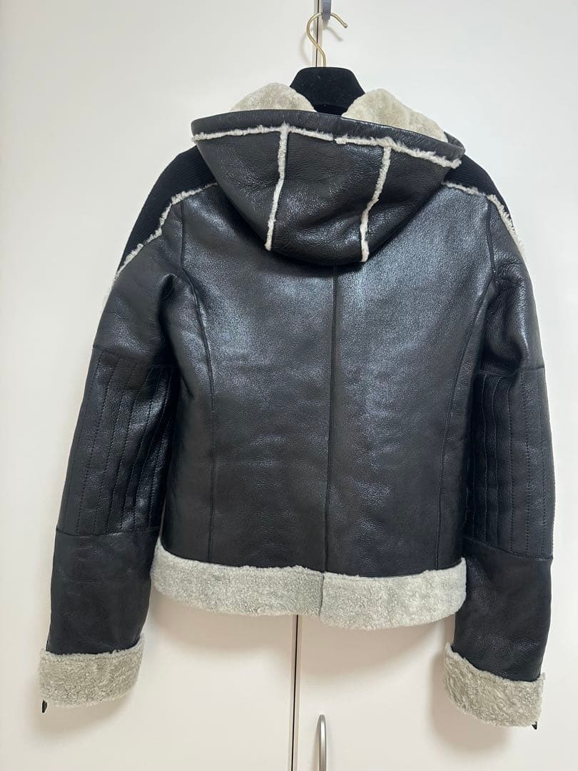 CHANEL hooded leather jacket image 2