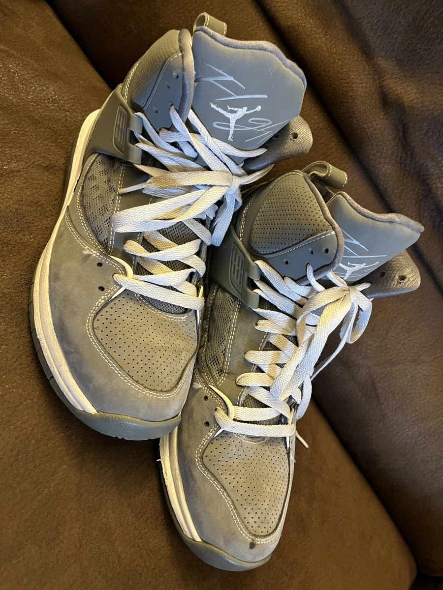 Jordan Flight 45 Light Graphite High Top Sneakers Dark Grey Size 13 Jordan flight 45 sneakers - Gem main image 4