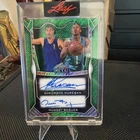 GHEORGHE MURESAN MUGGSY BOGUES 2025 LEAF METAL AUTHENTICS DUAL ON CARD AUTO 3/3