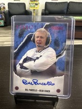 2025 Pulse Foundry Football Bill Parcells Coach Cobalt Auto /20