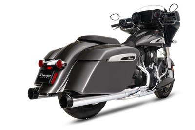 500-0562 SLIP-ON TERMINALS 4'' DBX40 DOUBLE CHALLENGEGER 108 ABS DARK HORSE 2020