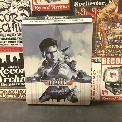 Top Gun 1986 4K UHD Blu-Ray Steelbook Case