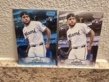 Agustin Ramirez 2025 Topps Stadium Club Light Blue & Base (RC) #108 Marlins
