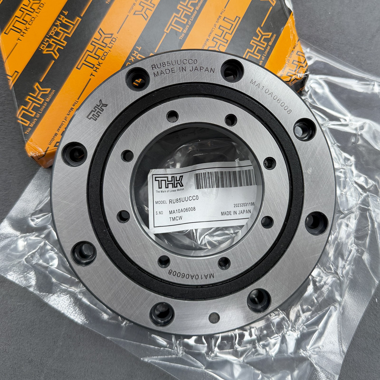 Cross Roller Ring Bearing Inner Ring Rotation RU85UUCC0 for THK 55x120x15mm