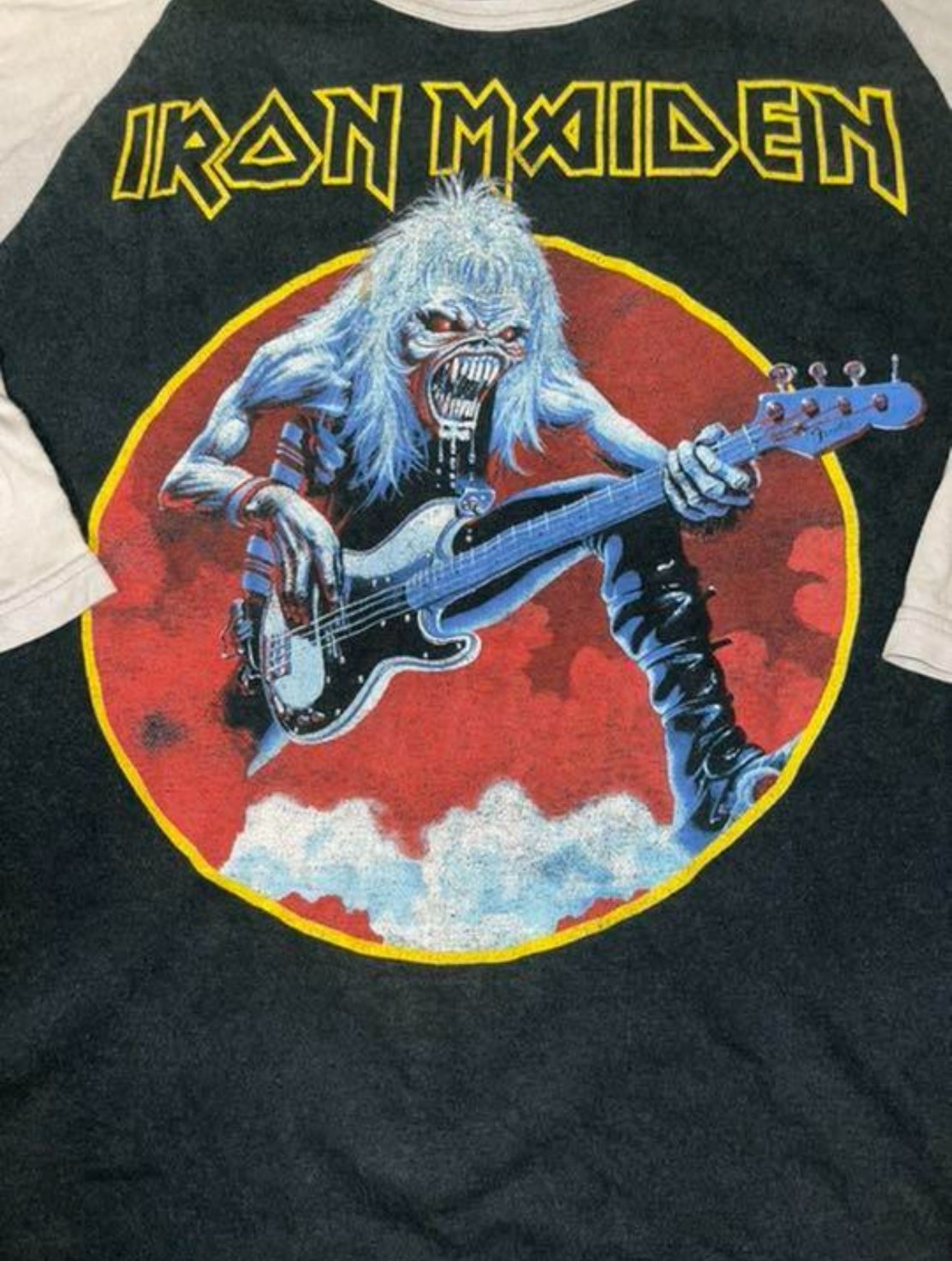 T-shirt Raglan Manches Courtes 1981 - Reproduction, Coton, Taille S à 5XL
