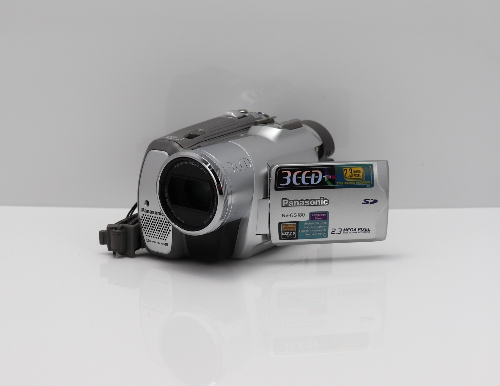 PANASONIC NV-GS180 CAMCORDER 3CCD MINI DV TAPE VIDEO CAMERA GS180EB