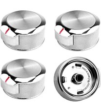W10823529 Oven Range Control Knob -for Whirlpool KitchenAid Oven Range Stove 4pc