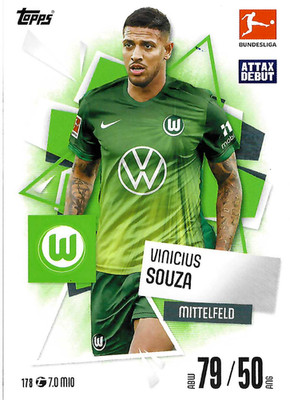 Match Attax Bundesliga 25/26 Basis Karten zum Aussuchen aus Nr. 1 bis 234
