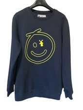 Dutch Bros brothers sweatshirt Smilie Face 100% cotton long sleeve XL cozy core