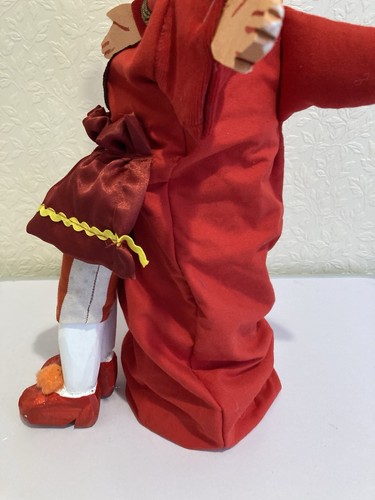 Punch & Judy ' Mr Punch ' Puppet , Hand Made, Painted & Superb ! Free Postage. - Photo 22/24