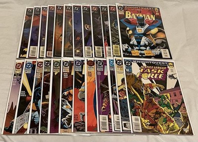 DC Comics Knight Quest/Knights End Crossover Lot Batman Shadow Legends Justice