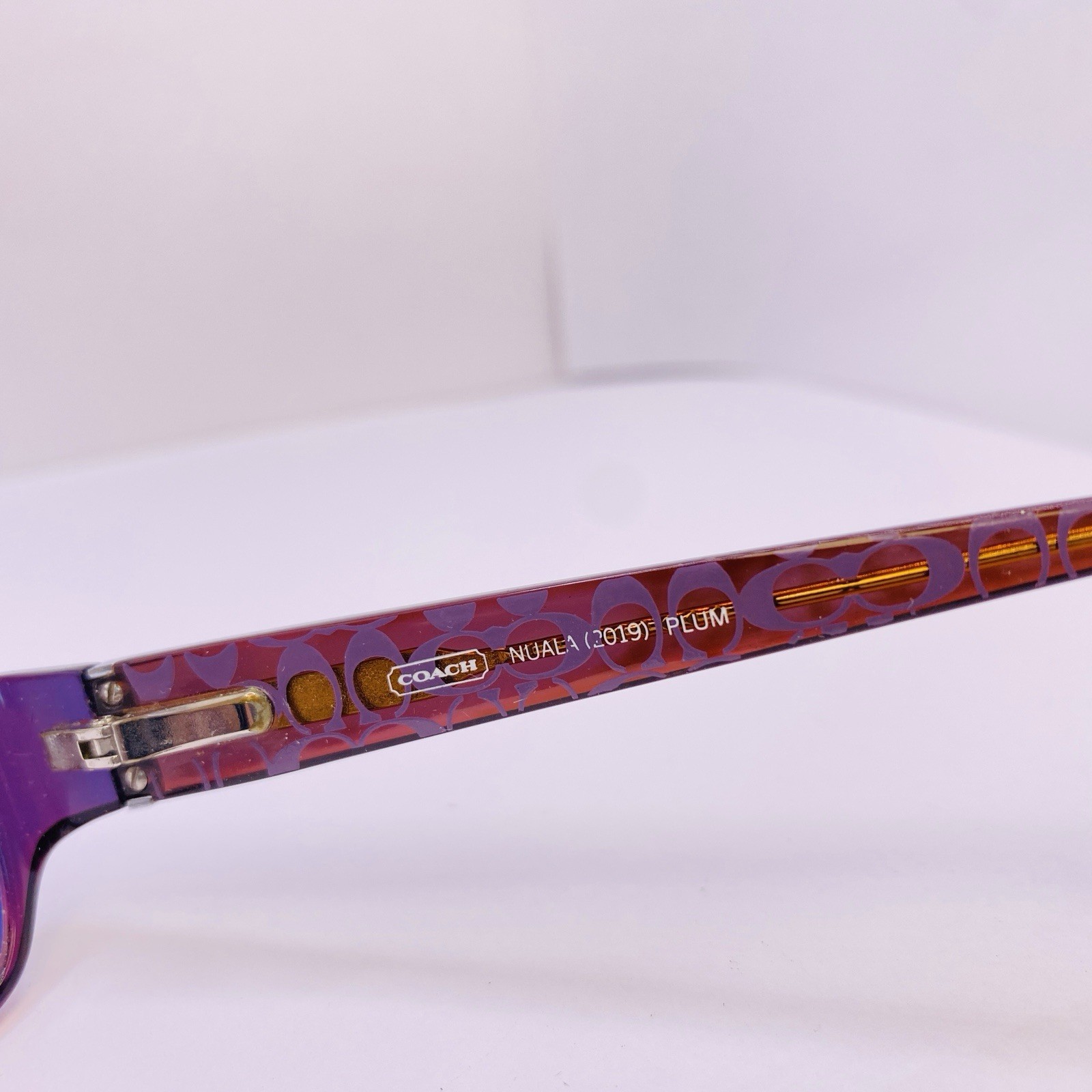 Coach Eyeglasses Sunglasses HC Nuala 2019 Plum 50 [] 16 135 MM Authentic thumbnail 5