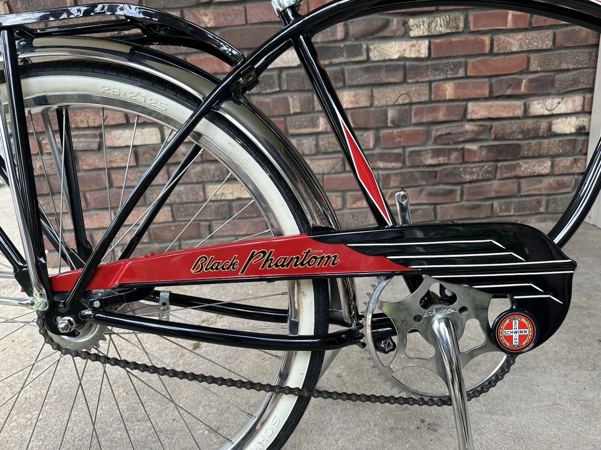 自転車本体 schwinn black phantom 1995 VINTAGE SCHWINN BLACK PHANTOM REPLICA SKIP TOOTH SWEETHEART