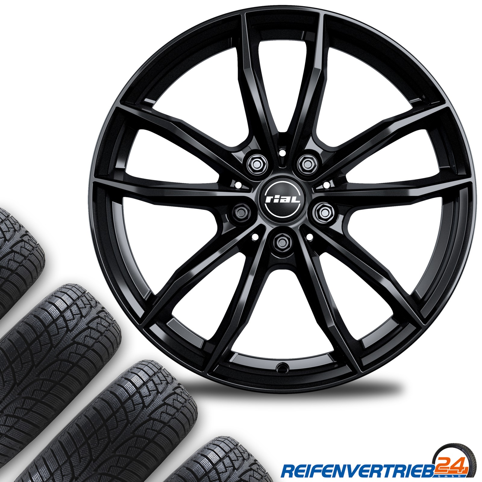 4x Alu Winterräder für VW Golf V Variant/Jetta Reifen 225/45R17 Pirelli - Bild 81