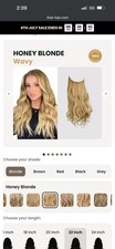 Juego de dos halos de cabello real de 22 pulgadas para mujer 22 pulgadas rectos y ondulados