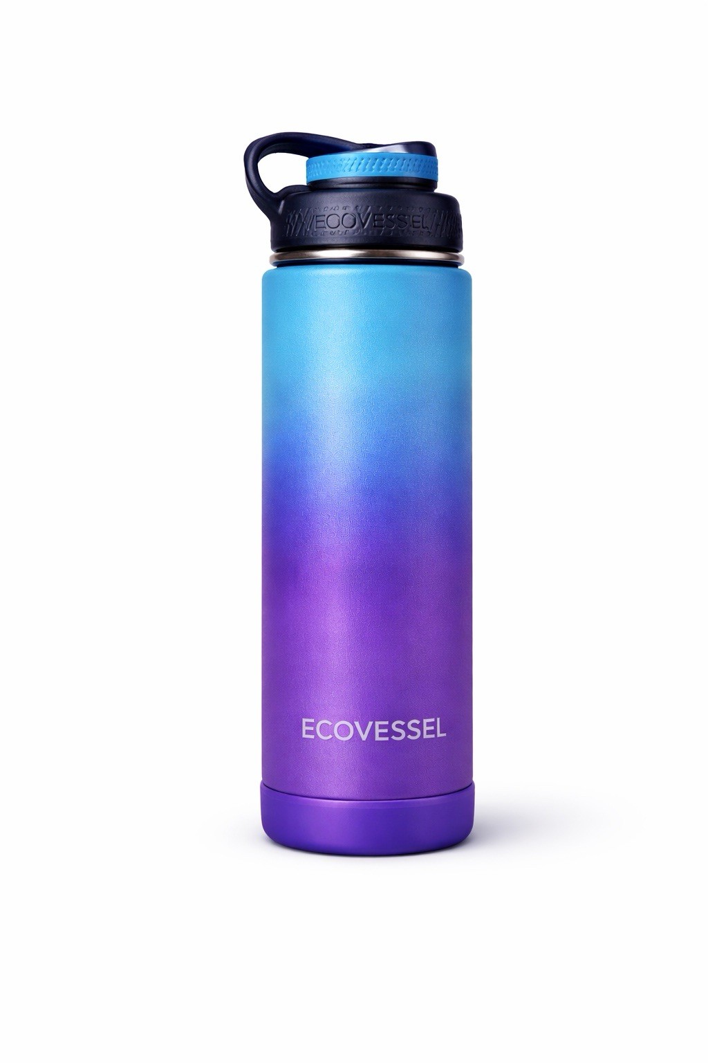 EcoVessel Boulder Lavender Field Insulated Stainless Steel B