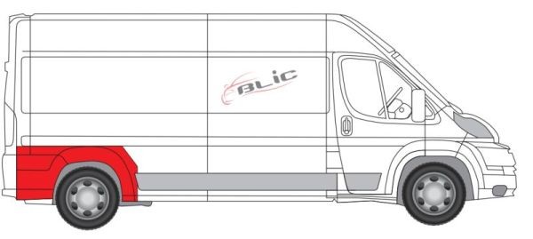 Hinten Rechts Blic 6504-03-2097594K InnenkotflüGel FüR CitroËN,Fiat,Peugeot-image