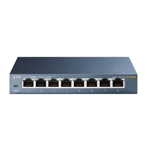 TP-Link TL-SG108 Switch 8 Porte Gigabit 10/100/1000 Mbps Plug & Play - Usato - Immagine 7