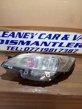Peugeot 508 Mk1 2012-2014 Headlight Left Side Halogen