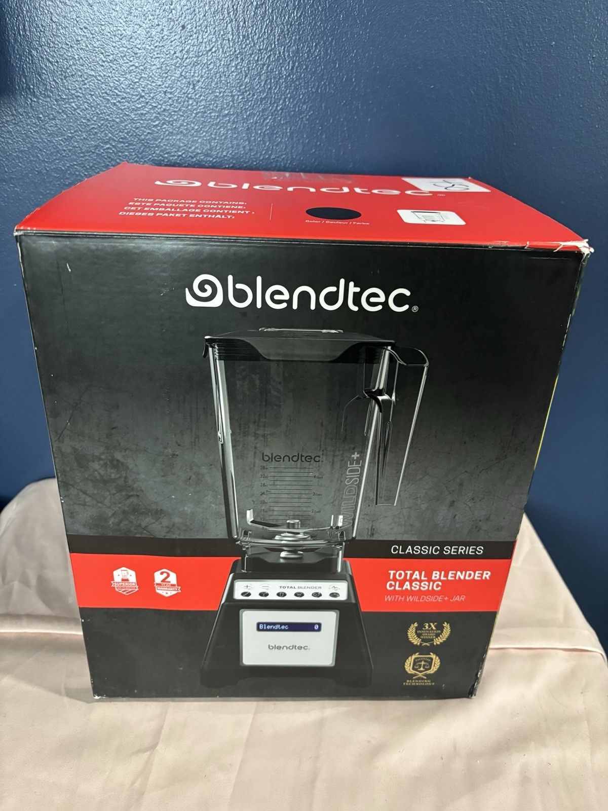 Blendtec Total Blender Classic Model ES3 WILDSIDE+ JAR. Classic Series.