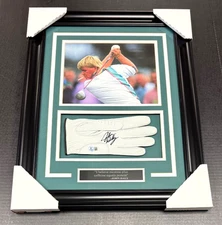 JOHN DALY AUTOGRAPHED SIGNED GOLF GLOVE SMOKING 8x10 FRAMED PHOTO Beckett BAS