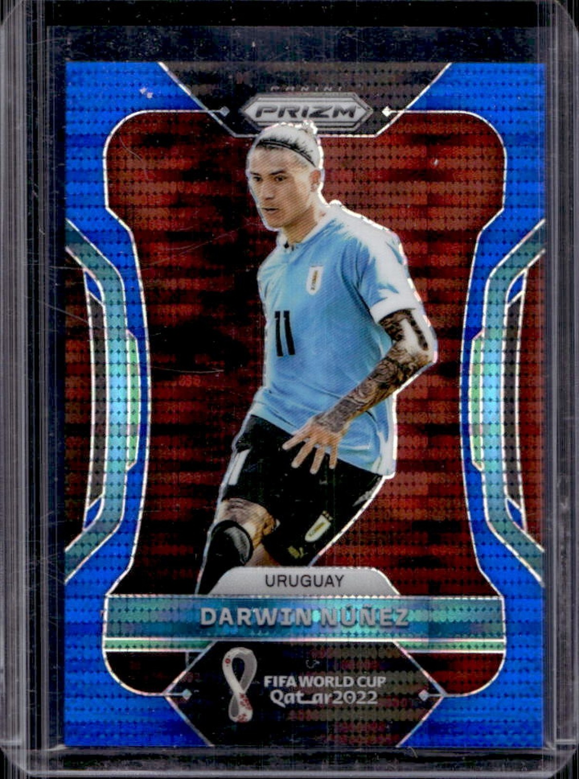 2022-23 Prizm World Cup Darwin Nunez Breakaway Blue #/49 Uruguay