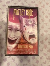 Motley Crue Theatre of Pain Cassette Tape 1985 RCA Club Excellent Condition