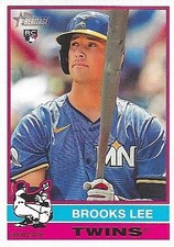 2025 Topps Heritage - Brooks Lee #63 (RC)