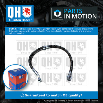 Brake Hose Rear BFH4877 Quinton Hazell Hydraulic 4621050Y02 4621050Y12 Quality